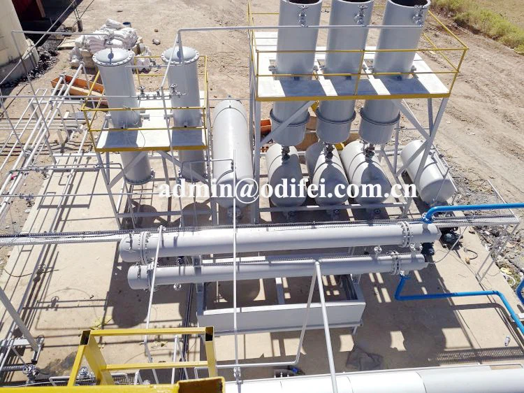 pyrolysis oil to diesel machine 2