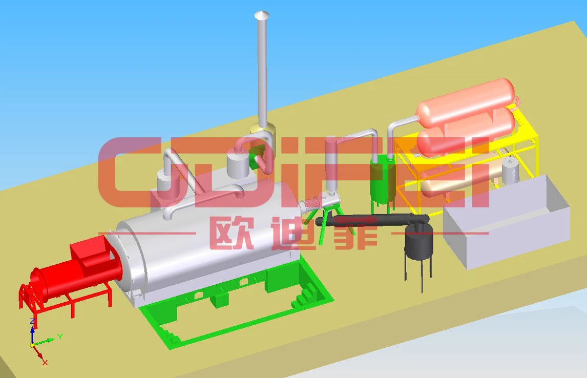waste tyre pyrolysis machine process waste tyre pyrolysis machine process