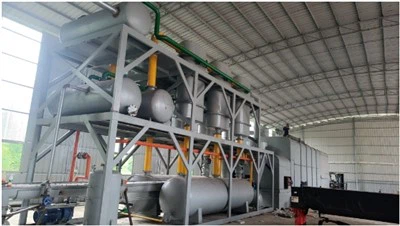 Mesin Pirolisis Lumpur Minyak Limbah Semi-kontinyu